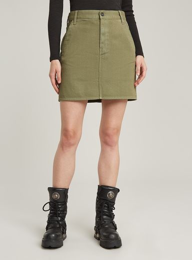 Viktoria Short Chino Skirt